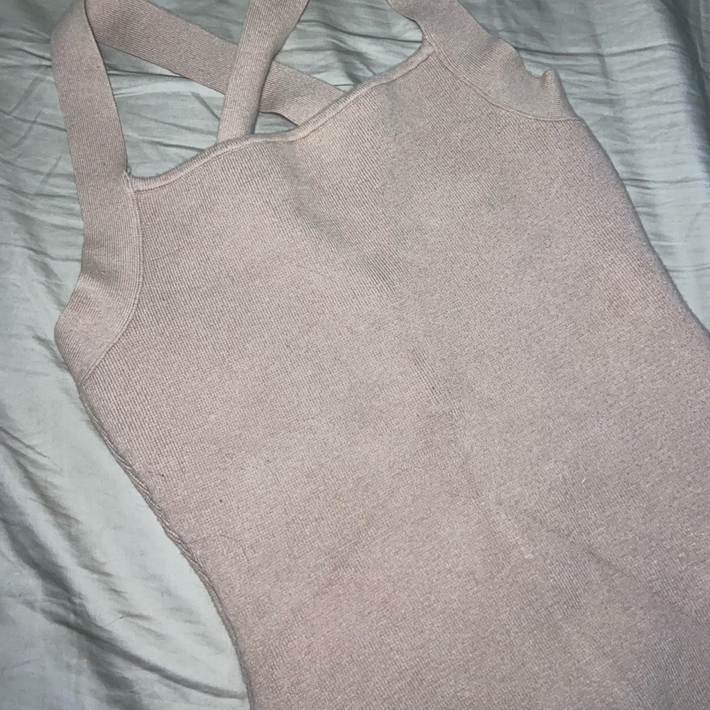 Abercrombie & Fitch Tan Knit Sweater